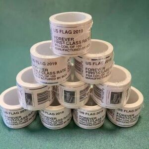 Forever Stamps 2019 ten roll 10 roll = 1000 pcs